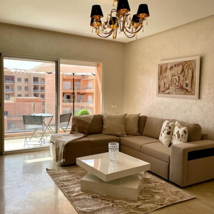 Appartement Centre Gare Gueliz Chic Et Cosy De Marrakech Marrakesh Exteriör bild