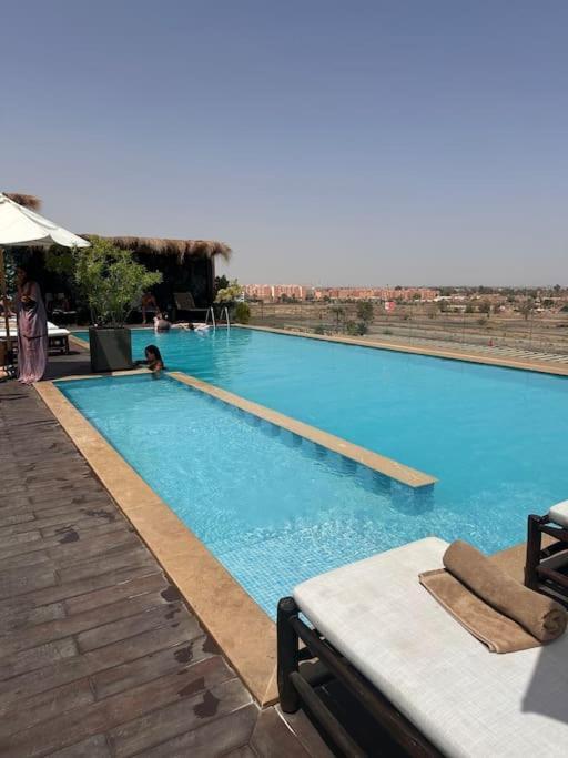 Appartement Centre Gare Gueliz Chic Et Cosy De Marrakech Marrakesh Exteriör bild